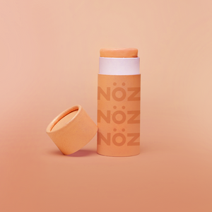 front view  of Nöz sunscreen in orange 